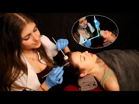 ASMR Scalp Sensory Exam [Real Person] Intensive Kopf Untersuchung bei Migräne 🤯 Deutsch