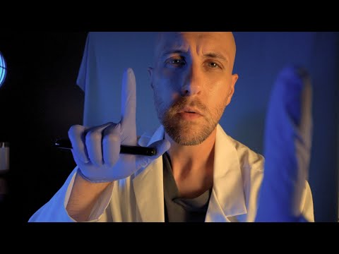 ASMR Late-Night Cranial Nerve Exam | Soothing Night Shift Doctor Calms Your Nerves & Eases Your Mind