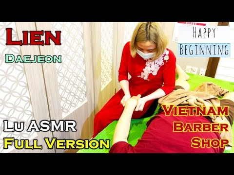 Vietnam Barber Shop LU ASMR FULL VERSION - Lien Vietnam Healing (Daejeon, Korea) 4K UHD