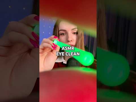 ASMR EYE CLEANING