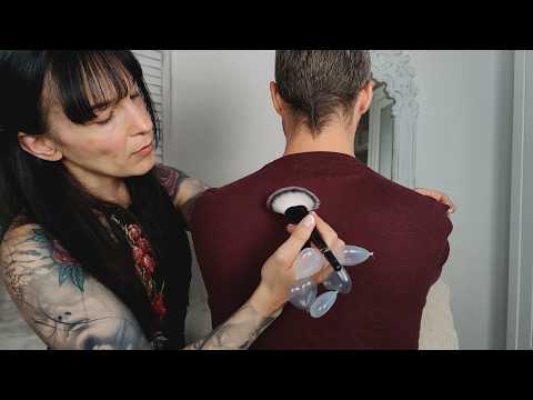 Sweater Renewal & Restoration With Brushes ASMR