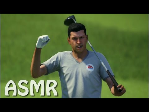 Une partie de Golf sur PS4 [ ASMR français ]