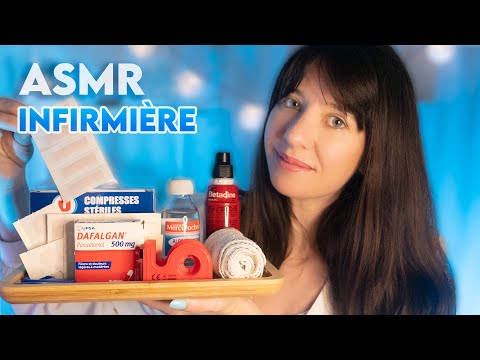 ASMR FR | Roleplay médical 🩹 Infirmière, je soigne ta blessure