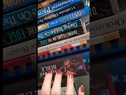 fast and aggressive book spine tapping and scratching ASMR #asmr