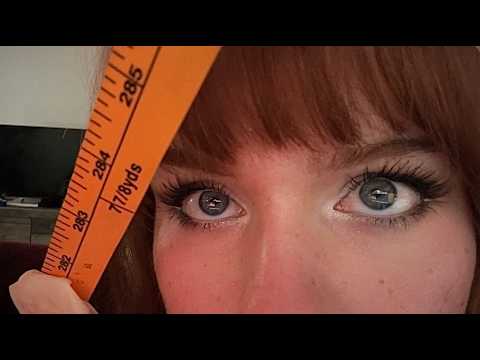 ASMR Girl With No Boundaries Studies Your Face (I’m Obsessed With You) Measuring and Examining You