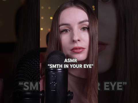 Ultra-close eye removal ASMR attention #asmr #tingles #sleepaid