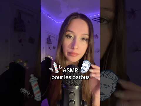 La barbière est + sympa que la dernière coiffeuse 🙄💈 #asmr #asmrfrancais #asmrbarber #roleplayasmr