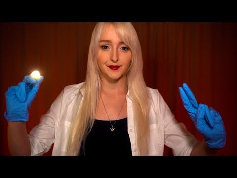 ASMR Detailed Cranial Nerve Exam & Observing You