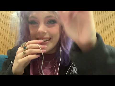 💤 CHAOTIC ASMR AT UNI 2: Colour Coding & Spit Painting your face (but I keep getting distracted)! 💤