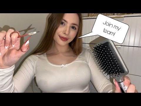 ASMR Roleplay | Your Hairdresser Tries to Recruit You Into Their MLM ✨💇‍♀️🖤