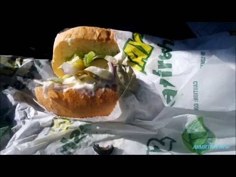 Eating Subway ASMR