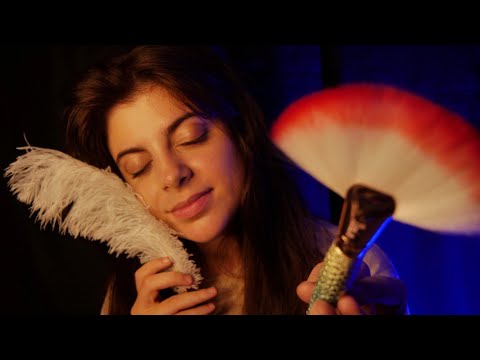 DORMI IN 20 MINUTI (brown noise, whispering, mic brushing, visual trigger ) ASMR ITA