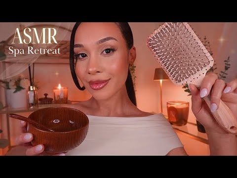 ASMR Luxury Sleep Spa for DEEP Sleep | Soft Touch, Hair Brushing, Skincare, Massage & Gentle Care