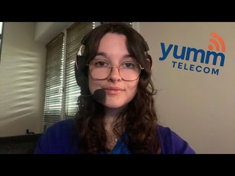 POV : Le service client de YUMM Telecom 📞 (parodie, roleplay, ASMR) 