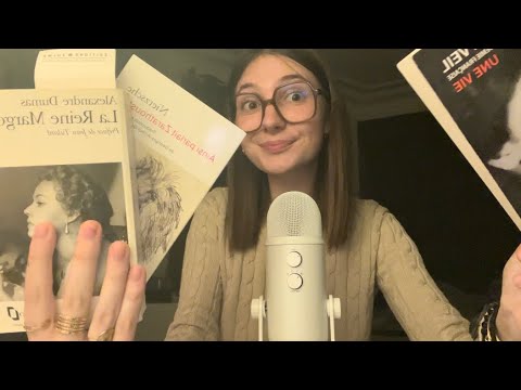 {ASMR FR} Achats livres, dernières lectures… 📚