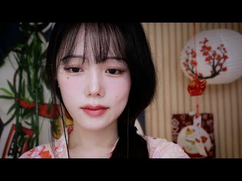 ASMR 무릎에서 받는 나른한 미미카키텐🎐, 귀청소 가게 롤플레이ㅣMimikaki Ear Cleaning Shop Roleplay