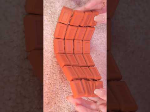 #asmr Tingly Chocolate Fidget Toy 🍫 #shorts #asmrshorts