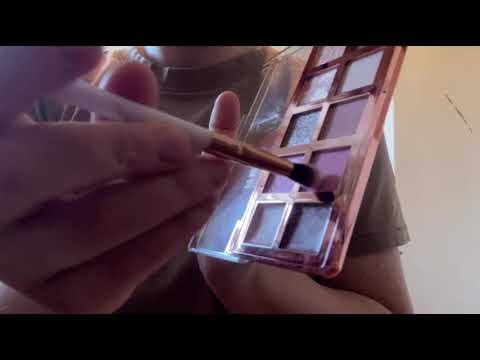 ASMR quickly doing your makeup - fast & aggressive | no talking 