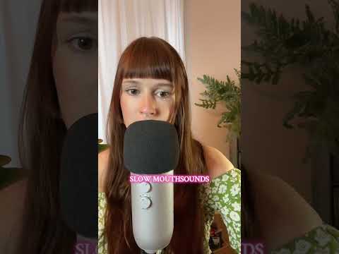Was sind deine liebsten Mouthsounds? #asmr