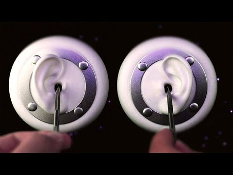 ASMR 쇠귀이개 양쪽귀청소 3Dio Deep Inner Ear Cleaning (No Talking)