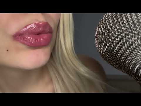 Asmr - Wet Mouth sounds close up | slow and gently