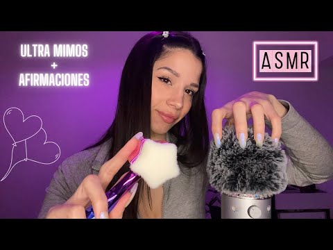 ASMR Si tuviste un mal día escucha estas afirmaciones positivas ❤️‍🩹 te cuido y te hago mimos 💫