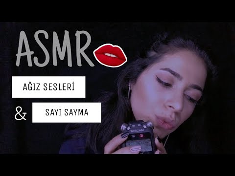 ASMR / Ağız Sesleri ve Sayı Sayma / Mouth Sounds & Counting to 50