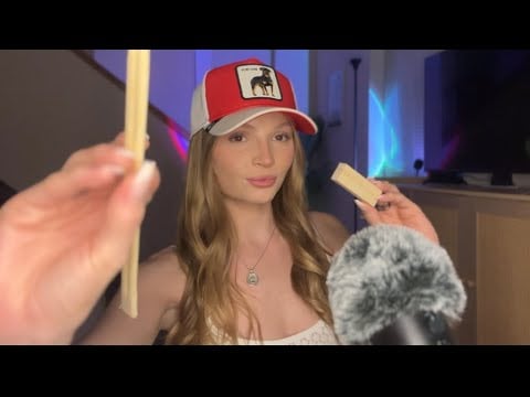 ASMR Tingly Wood Triggers (tapping and scratching)