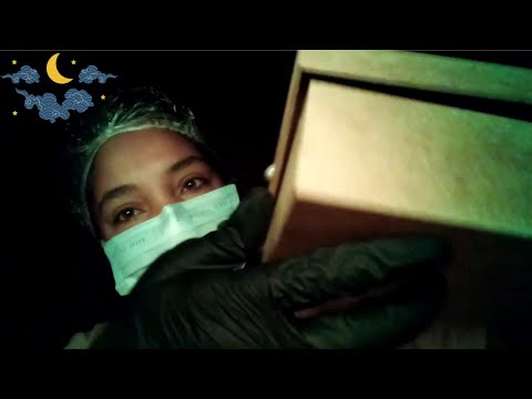 ASMR Roleplay - DENTISTA 🦷👩🏻‍⚕️Gatilhos com luvas, plástico e objetos característicos