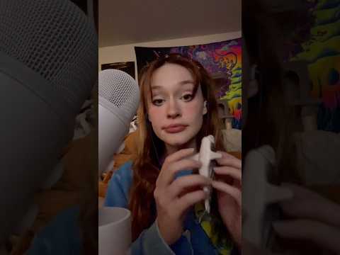 ASMR MOUTH SOUNDS AND SHARK KISSES 💋 🦈 #triggersforsleep #sleepsounds #tingles #sleeptight