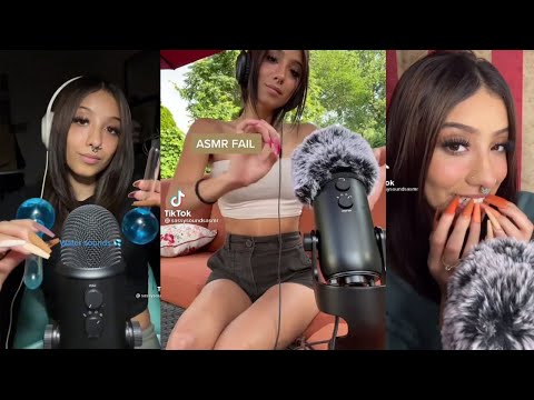 ASMR TikTok de SassySounds | Susurros, golpeteo de uñas, movimientos de manos