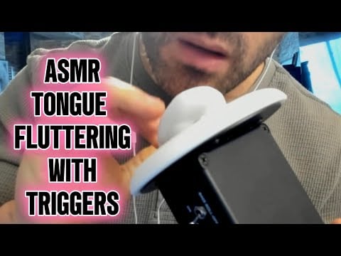 ASMR Tongue Fluttering And Other Triggers with a Gentle Giant