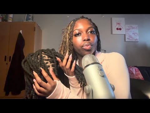ASMR Real Person Hair Play + Scalp Massage 💆 