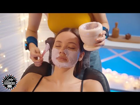 Hushed Bliss ASMR Massage by Barber Lady Angelica for Skinny Girls