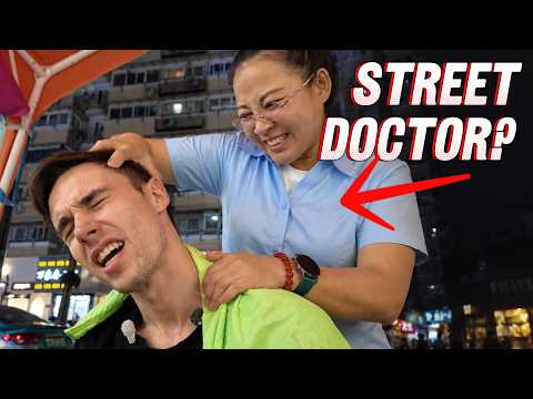 I Let a Street Massage Master IRON OUT My Back Pain… | ASMR