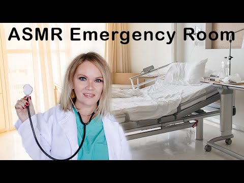 ASMR Emergency Room Doctor Exam and Surgery | light triggers | glove sounds |