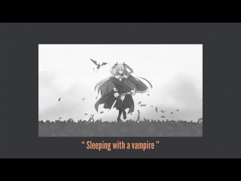 asmr Vampire girlfriend cuddles with you [2 hours] [soft breathing]