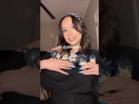 ASMR tapping on jjk dolls #asmr #notalkingasmr #tapping #jjk