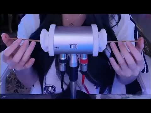 Deep Ear Cleaning ASMR with Goose Feather & Cotton Tools for Sleep & Relaxation / 1Hr (No Talking)