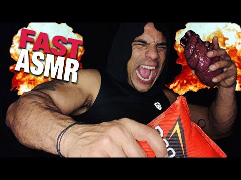 FAST TINGLE EXPLOSION #ASMR for SLEEP or background sounds