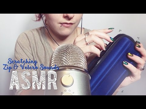 ASMR Français ~ Zip, Velcro & Scratching ♥