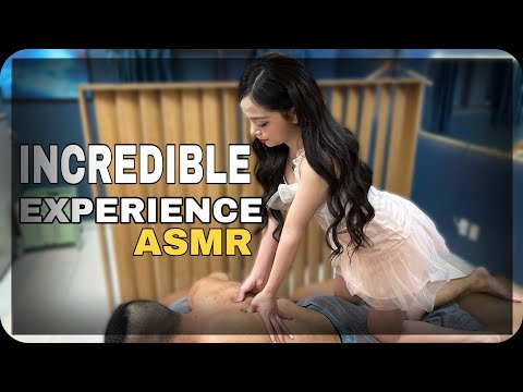 ASMR 🔥 The muscular guy immersed himself in her glittering beauty