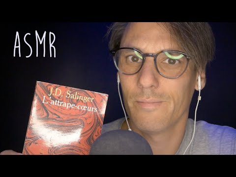 ASMR FR 🥰 Papa Écureuil squatte ma chaîne et vous fait une lecture chuchotée de J.D. Salinger