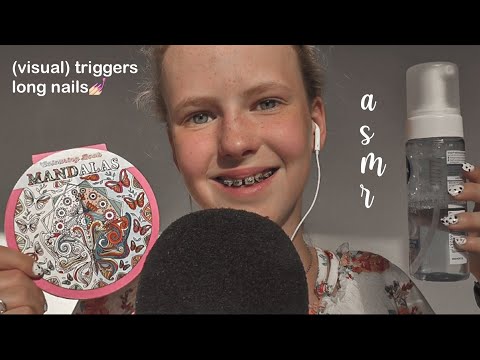 ASMR~Triggers with Long Nails💅🏻 (Nederlands)