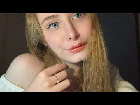 ASMR 𖥔 Can I caress your ears? 💙
