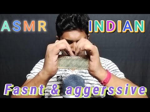 ASMR Indian Fast and Aggressive Mouth, Tapping Sounds