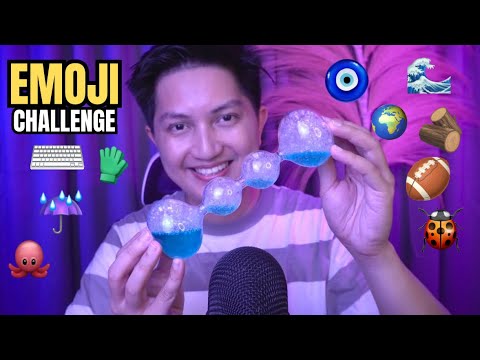 ASMR Emoji Challenge For Sleeping and Relaxing Right Now