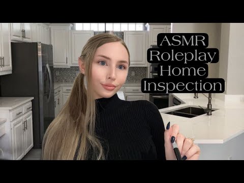 ASMR Roleplay | Home Inspection (Writing Sounds)