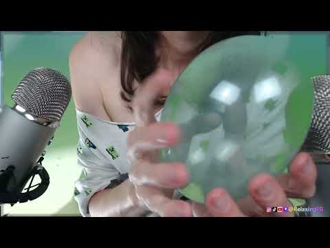 ASMR - Tiny Green Balloon