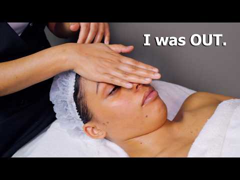 ASMR: I Couldnt Stay Awake - Relaxing Thai Face ,Neck, Shoulder & Chest Massage